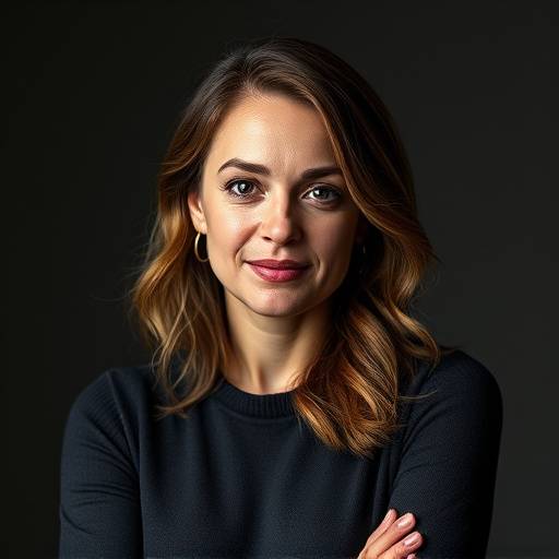 Chloe Sanders - Renowned Film Editor, studio shot