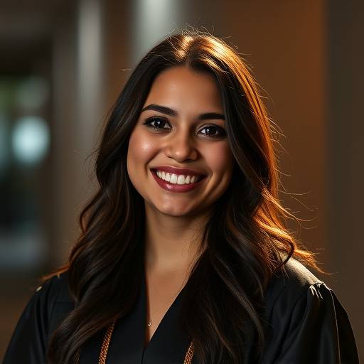 Olivia Martinez smiling, graduate of Directing Mastery Academy